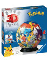 Ravensburger - puzzle  3d ball pokemon illumine 72p