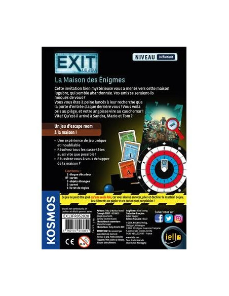Exit : la maison des enigmes
