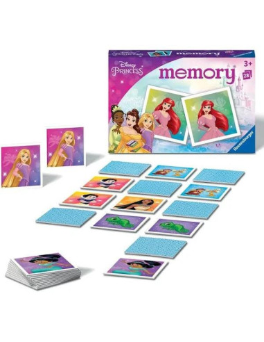 Memory® Disney Princesses - Jeu de mémoire Ravensburger