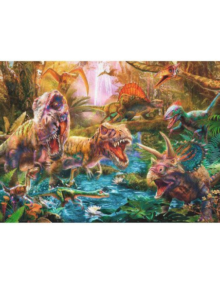 Ravensburger - puzzle dinosaures 150 pieces xxl