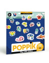 Gommettes repositionnables - animaux de la mer - poppik