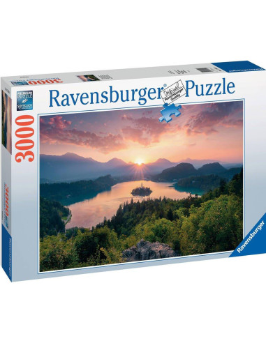 Ravensburger puzzle lac de bled slovenie -  3000pcs