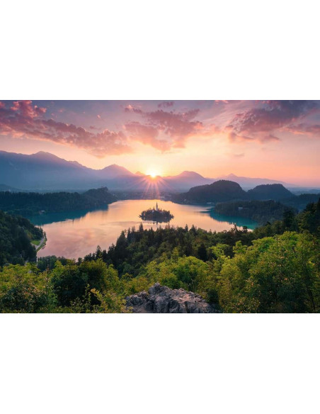 Ravensburger puzzle lac de bled slovenie -  3000pcs