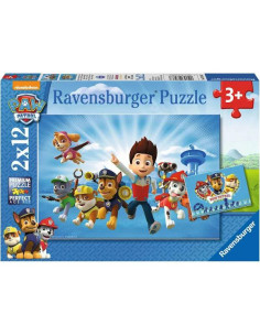 Ravensburger - puzzle ryder et la pat patrouille 2x12p