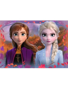 Ravensburger - puzzle voyage reine des neiges2 2x12p 2