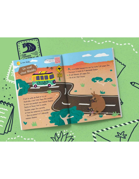 Magazine australie 2-3 ans - les mini mondes