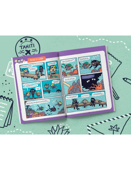 Magazine tahiti 4-7 ans - les mini mondes