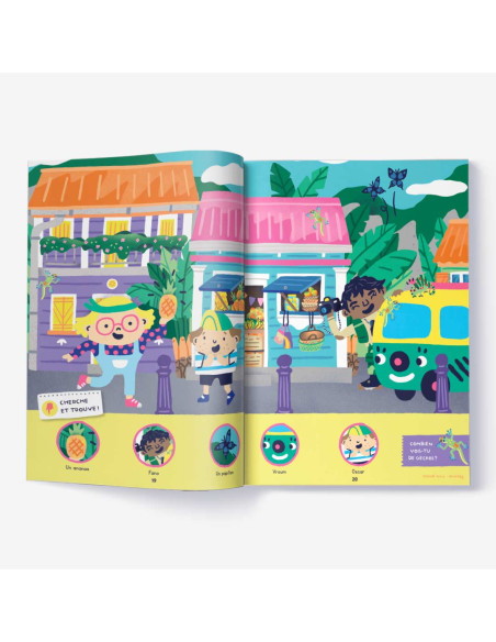 Magazine la reunion 1-3 ans - les mini mondes