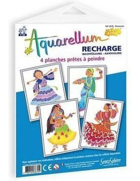 Recharge aquarellum junior - danseuses