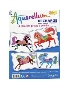 Recharge aquarellum junior - chevaux