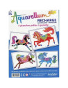 Recharge aquarellum junior - chevaux