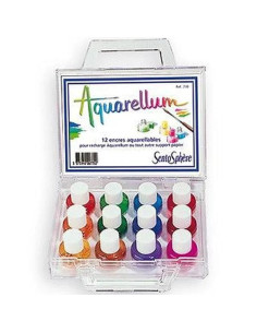 AQUARELLUM - VALISETTE 12 ENCRES
