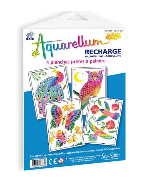 Recharge aquarellum junior - dans le parc