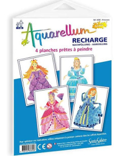 RECHARGE AQUARELLUM JUNIOR - PRINCESSES