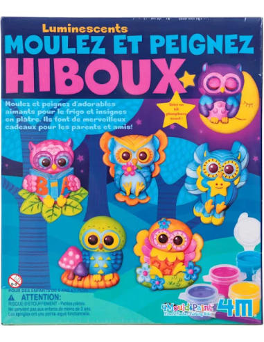 CREA KIT DE MOULAGE : HIBOUX