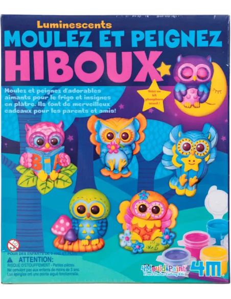 CREA KIT DE MOULAGE : HIBOUX