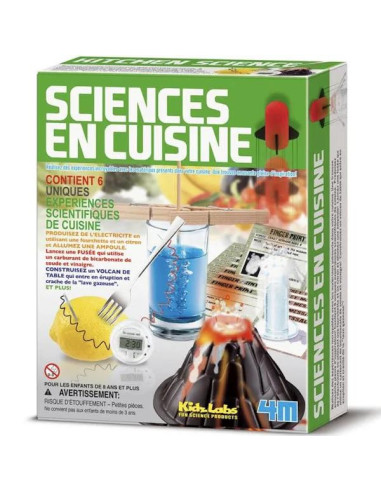 4m kidzlabs science: sciences en cuisine