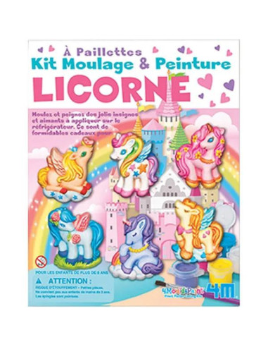 4M CREATION KIT DE MOULAGE LICORNE