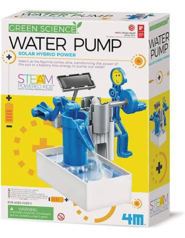 KIDZLABS GREEN SCIENCE SOLAIRE HYBRIDE POMPE A EAU