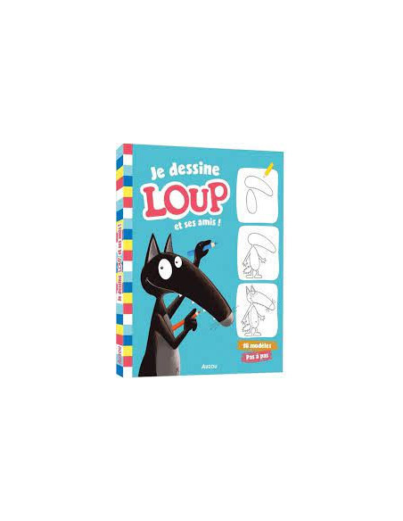 Je dessine loup et ses amis