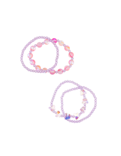 Boutique shimmer butterfly bracelet