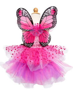 Robe fairy bloom deluxe fushia/violet, taille 5-6 ans 2