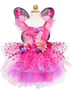 Robe fairy bloom deluxe fushia/violet, taille 5-6 ans