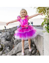 Robe fairy bloom deluxe fushia/violet, taille 3-4 ans