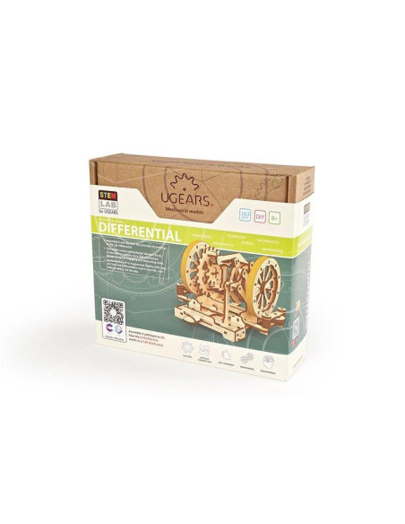 UGEARS - STEM LAB DIFFERENTIEL - 163 PIECES