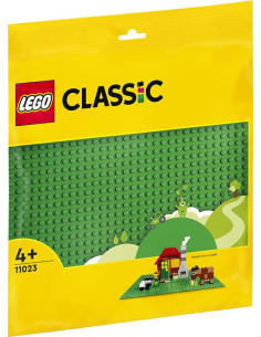 LEGO PLAQUE CONSTRUCTION VERTE 2