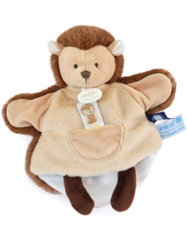 Unicef - herisson marionnette