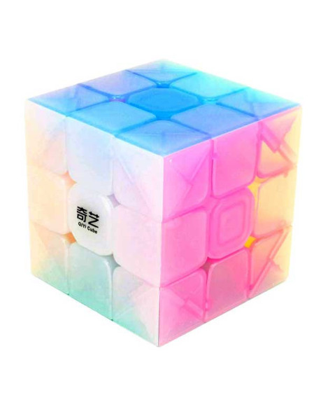 Cube 3x3 QiYi Jelly Color