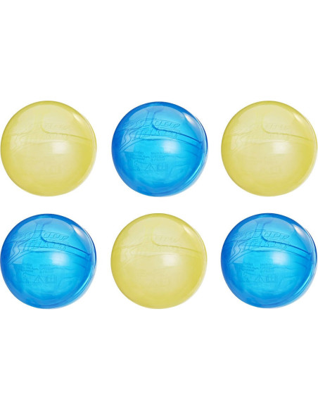 Nerf super soaker - hydro balls pack de 6 balles