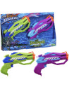 Nerf super soaker - canon a eau dinosquad raptor - pack de 2