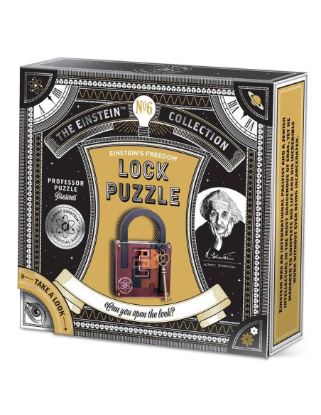 Einstein lock puzzle