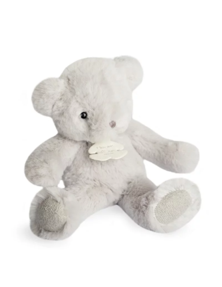 OURS POUDRES 15CM - GRIS