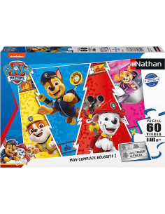 Nathan - puzzle pat patrouille coloree 60p
