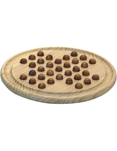 JEU DE SOLITAIRE EN BOIS