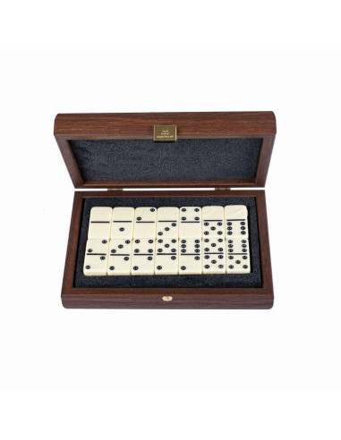 Jeu de DOMINOS en NOYER