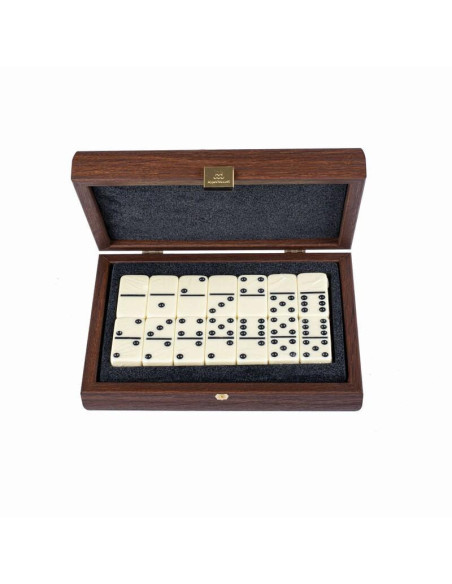 Jeu de DOMINOS en NOYER