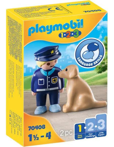 POLICIER AVEC CHIEN