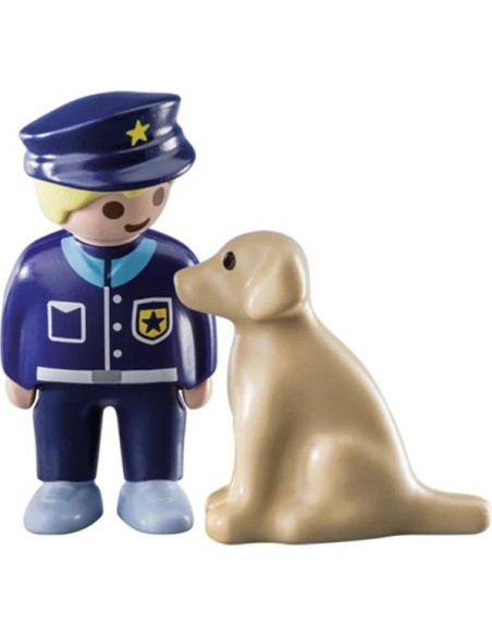 POLICIER AVEC CHIEN