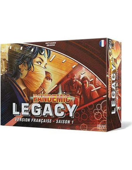 PANDEMIC LEGACY : SAISON 1 (ROUGE)
