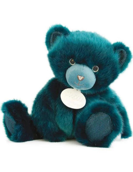 OURS COLLECTION BLEU PAON 30 CM