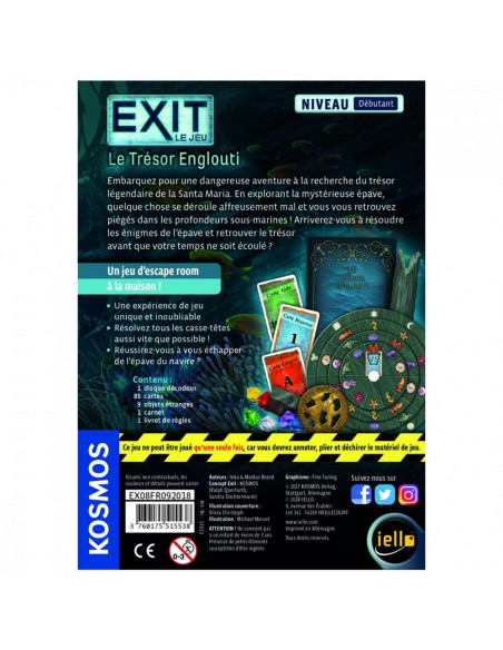Exit le trésor Englouti