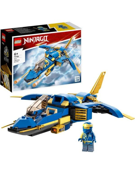 Lego® ninjago 71784 - le jet supersonique de jay - evolution
