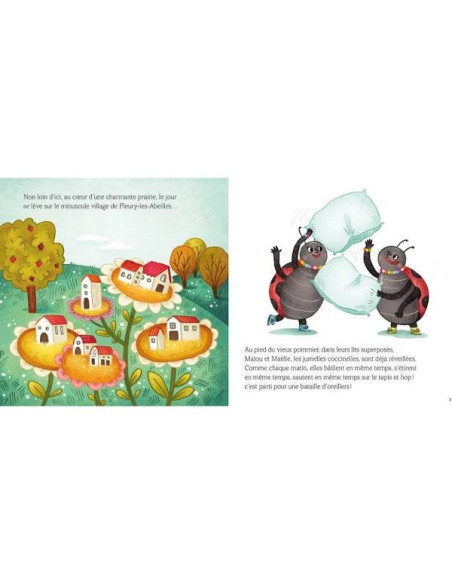 Malou et maëlle les jumelles coccinelles