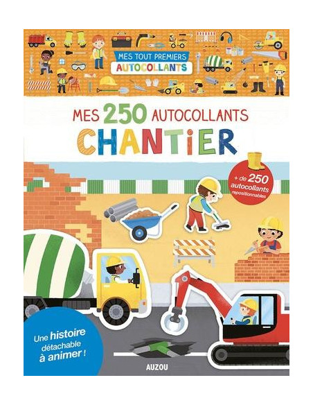 MES 250 AUTOCOLLANTS CHANTIER