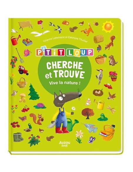 P'tit loup - cherche & trouve - vive la nature !