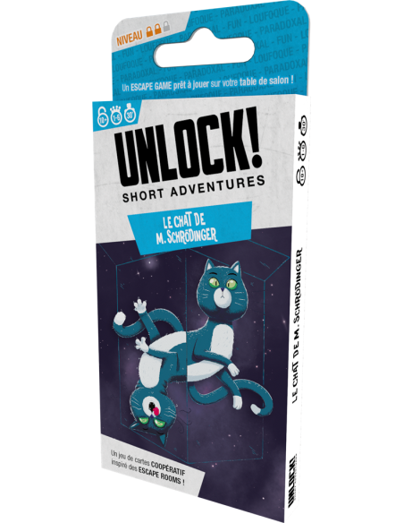 Unlock! short adventure : le chat de m. schrödinger